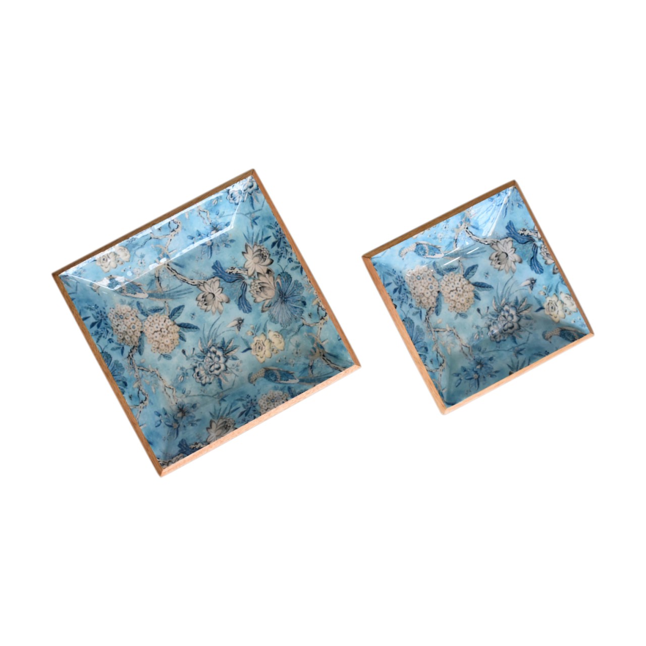 lacquered-blue-bird-platter-set-1at Willow and Wine!