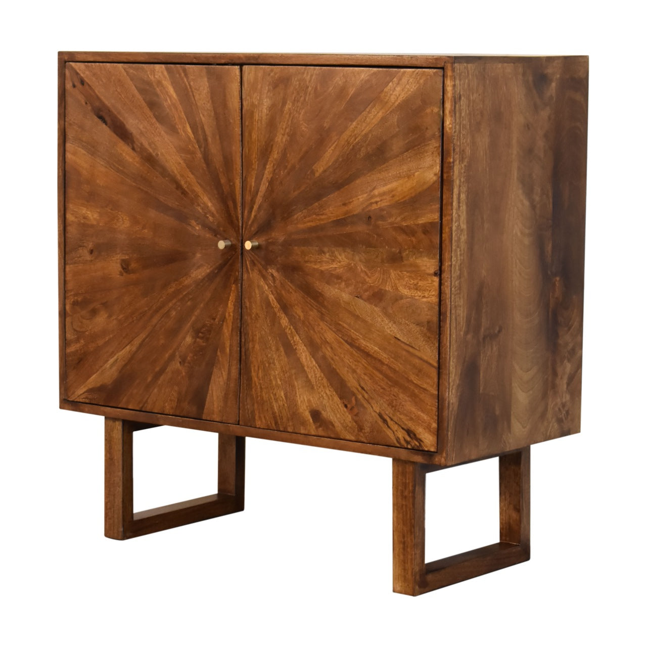 U-Shape Chestnut Sunrise Cabinet