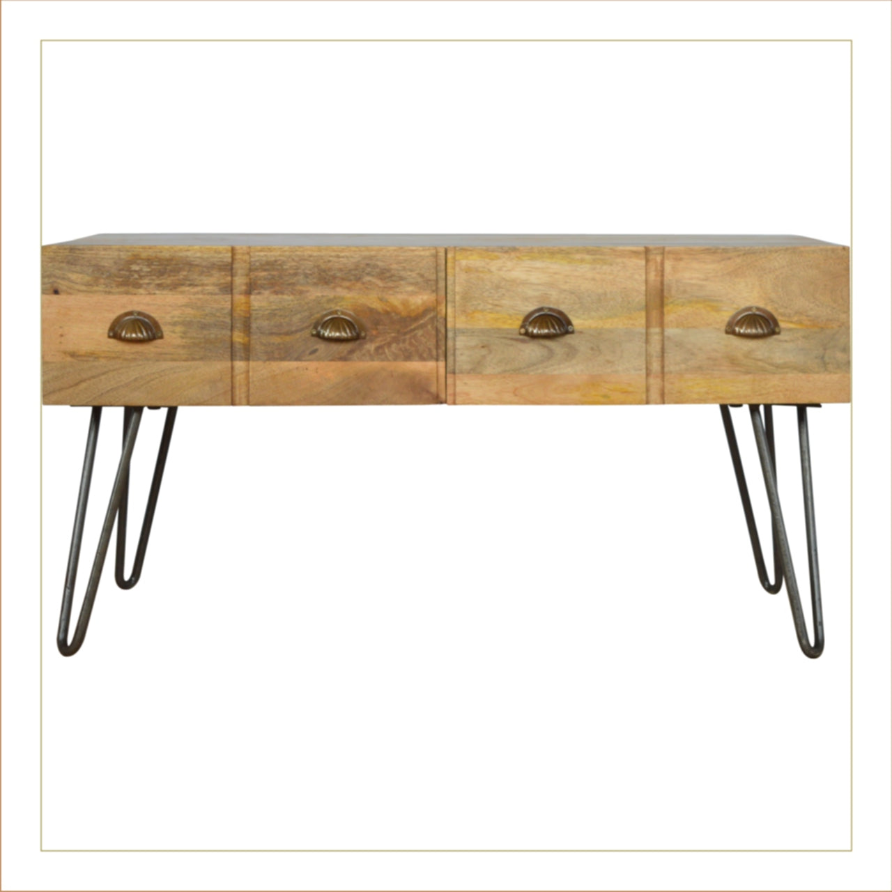 iron-base-coffee-table-with-2-drawers-copy-1at Willow and Wine!