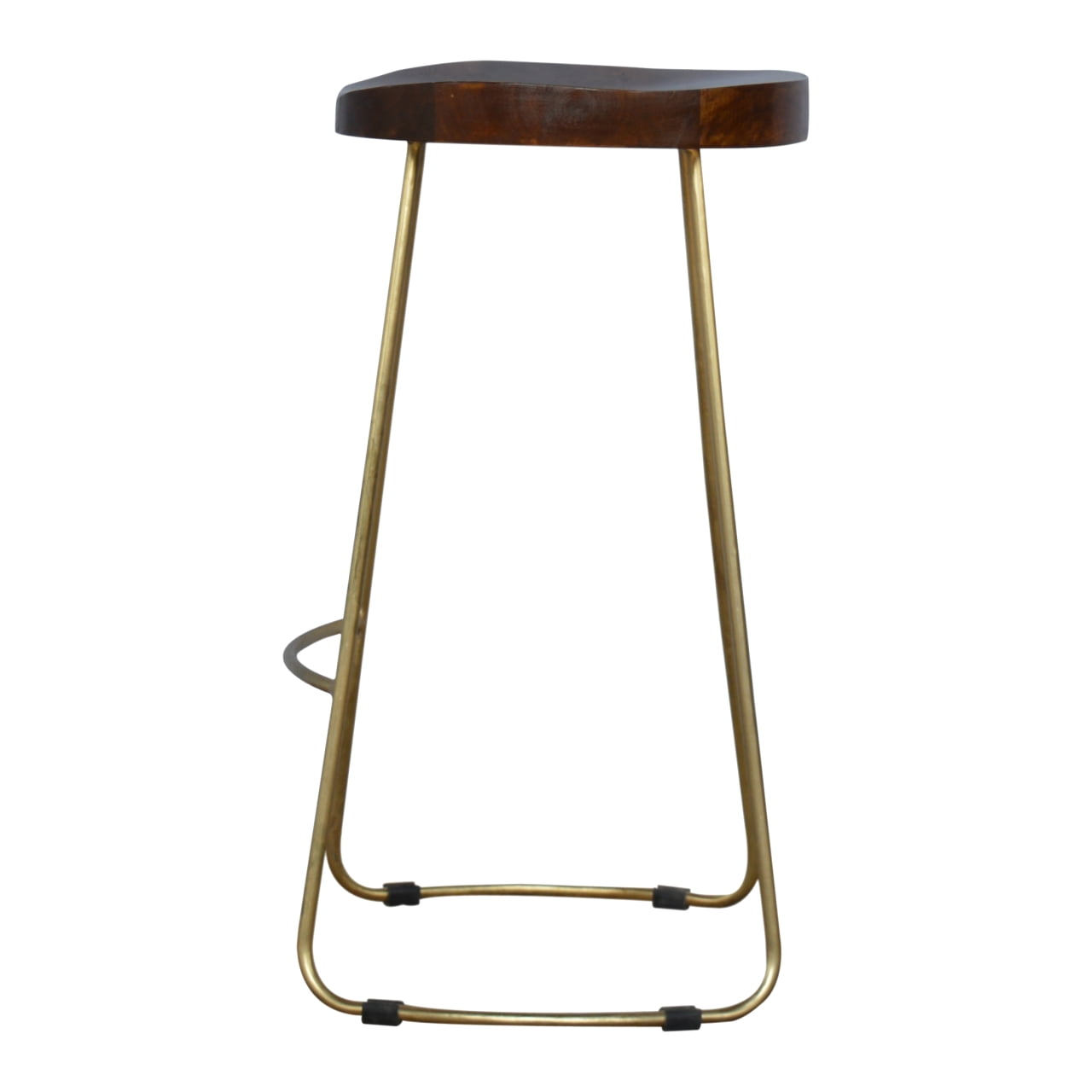 Gold Iron Bar Stool