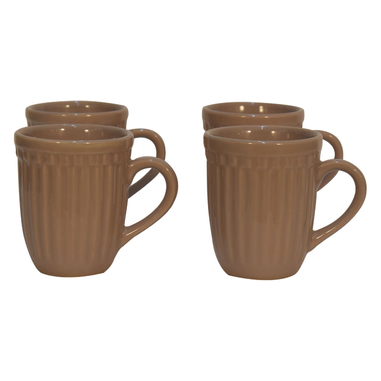 beige-ribbed-mug-set-of-6at Willow and Wine!