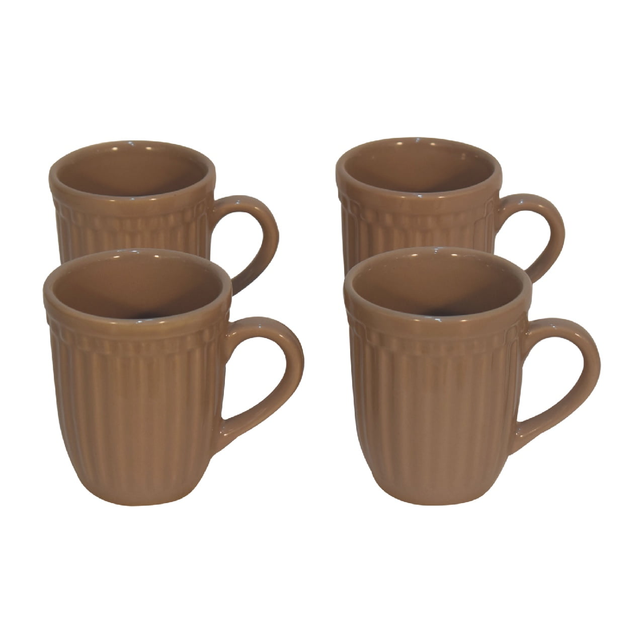 beige-ribbed-mug-set-of-6at Willow and Wine!