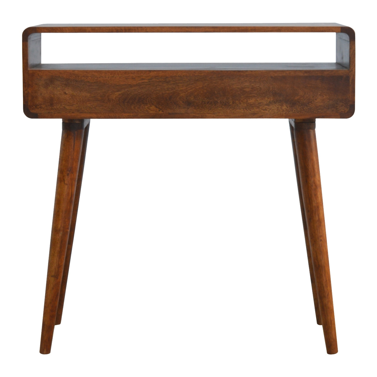 curved-chestnut-console-table-1at Willow and Wine!