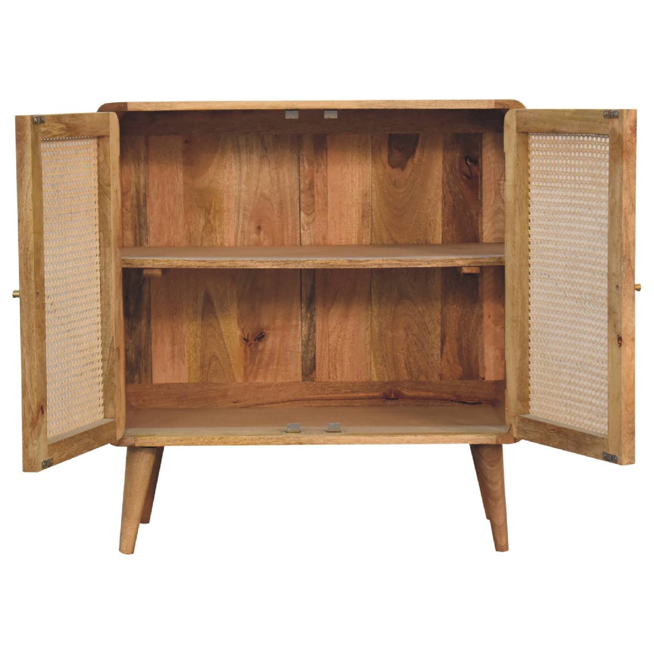 Larrisa Woven Storage Cabinet