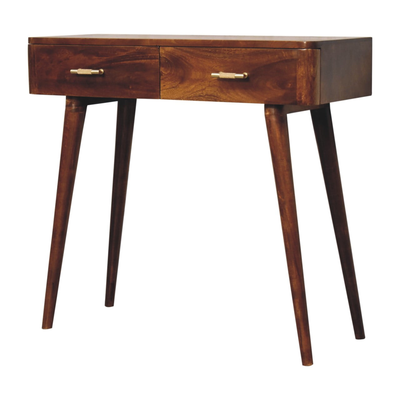 chestnut-t-bar-console-tableat Willow and Wine!