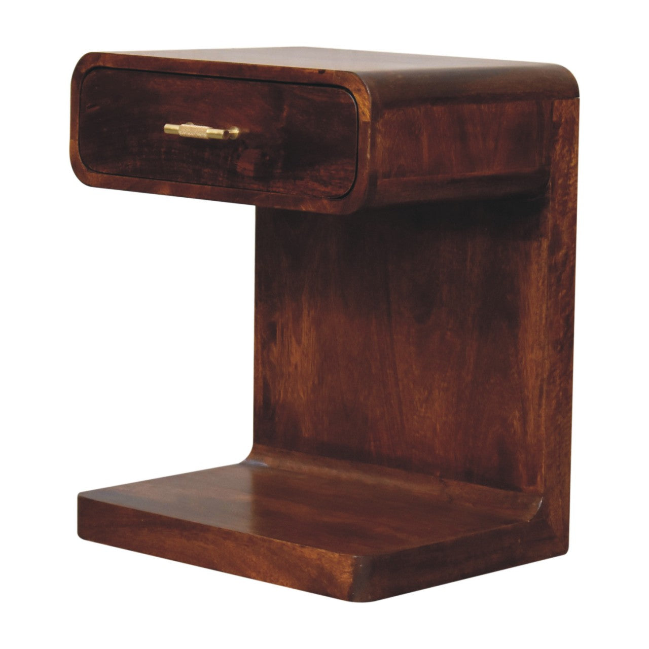 chestnut-t-bar-rounded-bedside-1at Willow and Wine!