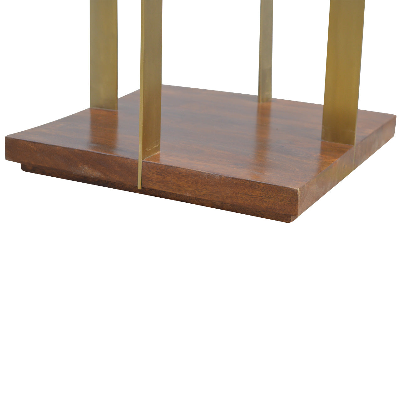 Open Panel Chestnut End Table