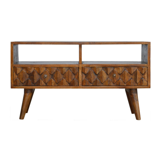 Chestnut Pineapple Carve Media Unit