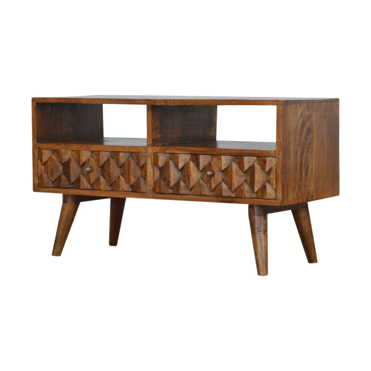 Chestnut Pineapple Carve Media Unit