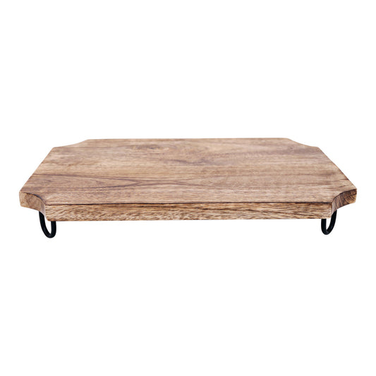 wooden-distressed-chopping-board-on-legs-39cmat Willow and Wine!