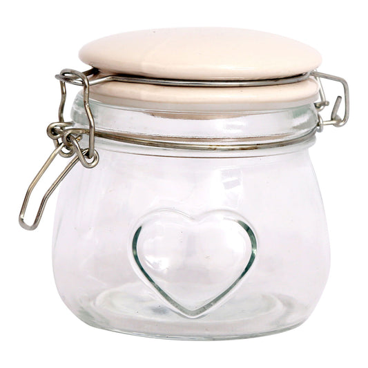 glass-storage-jar-with-heart-smallat Willow and Wine!