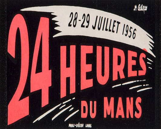 vintage-metal-sign-24-heures-du-mans-racing-posterat Willow and Wine!