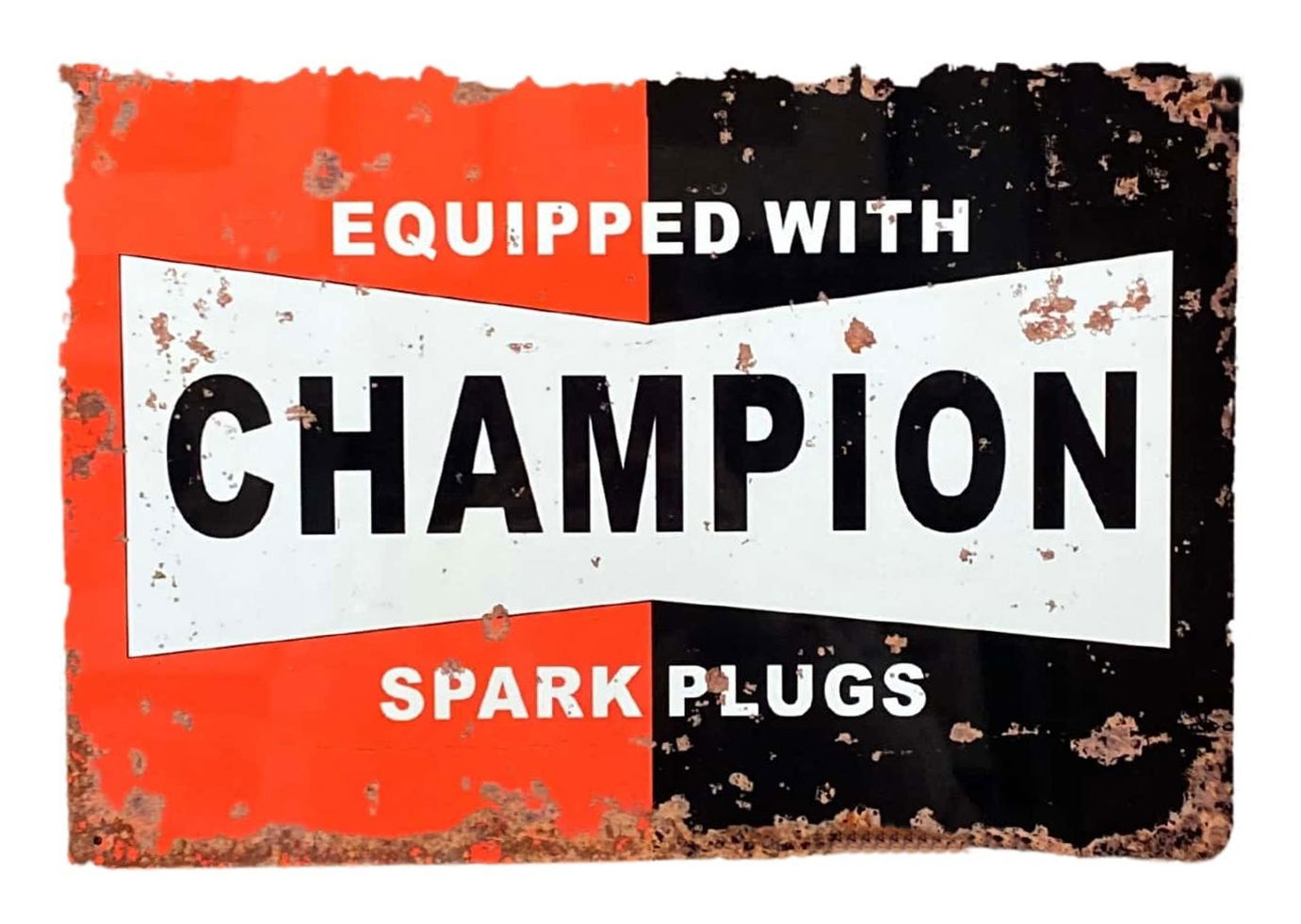 metal-wall-sign-plaque-champion-spark-plugsat Willow and Wine!