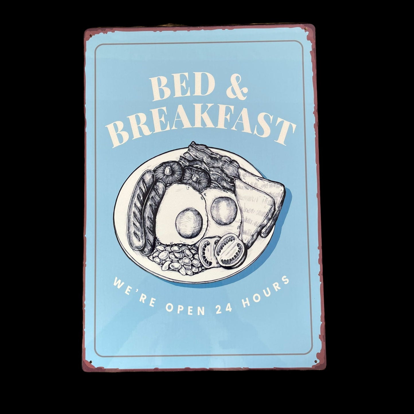 vintage-metal-sign-bed-and-breakfast-signat Willow and Wine!