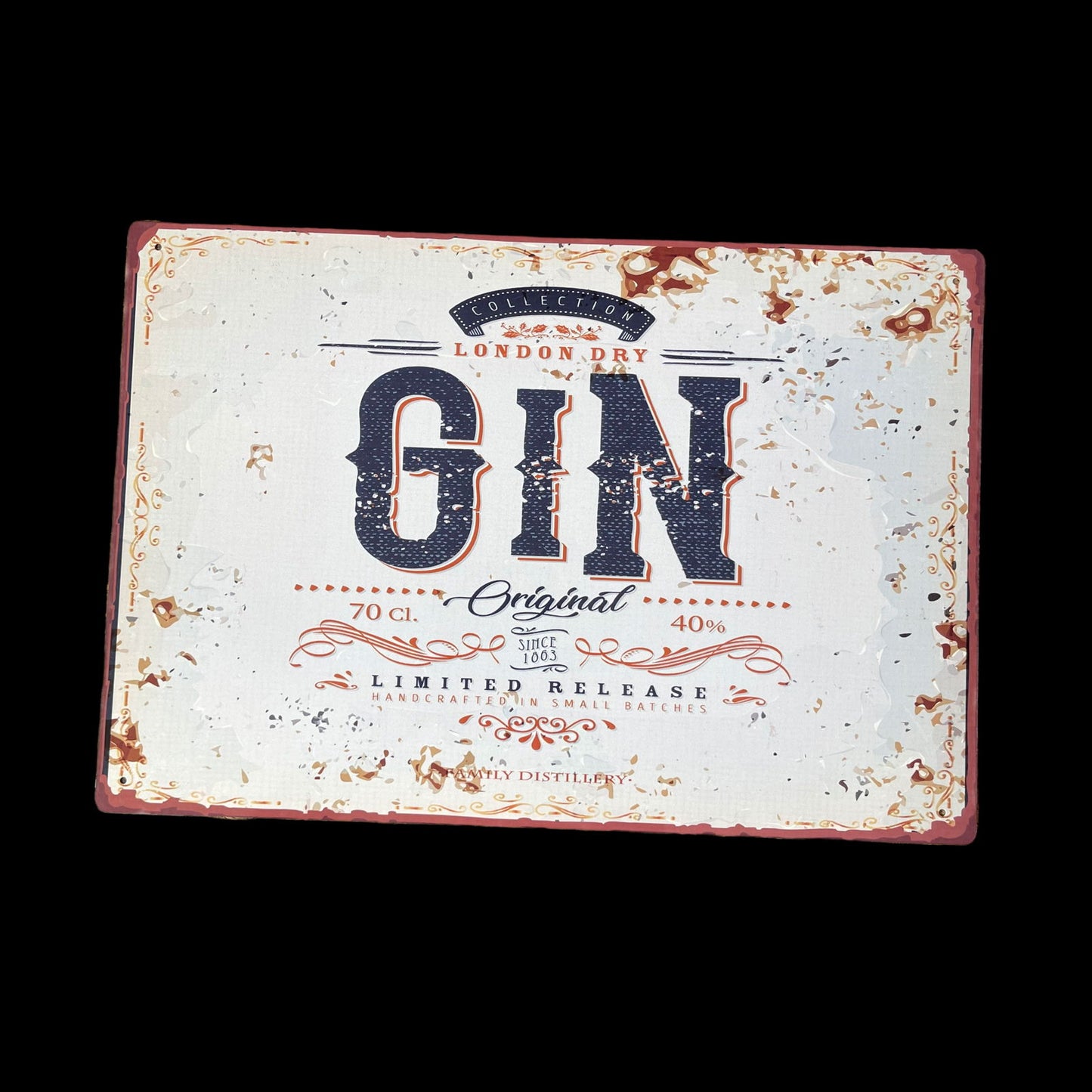 vintage-metal-sign-retro-advertising-london-dry-ginat Willow and Wine!