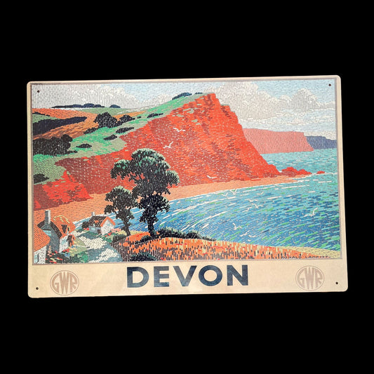 vintage-metal-sign-great-western-railway-devonat Willow and Wine!