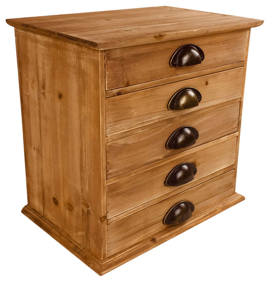 solid-wood-trinket-with-5-drawers-38cmat Willow and Wine!