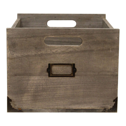 wooden-office-storage-box-26x32x20cmat Willow and Wine!