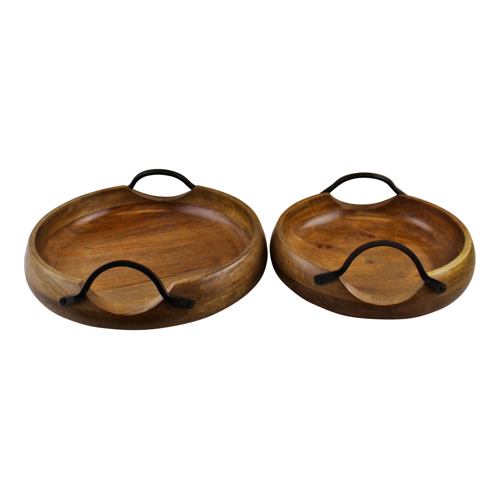 set-of-2-mango-wood-bowls-with-metal-handlesat Willow and Wine!