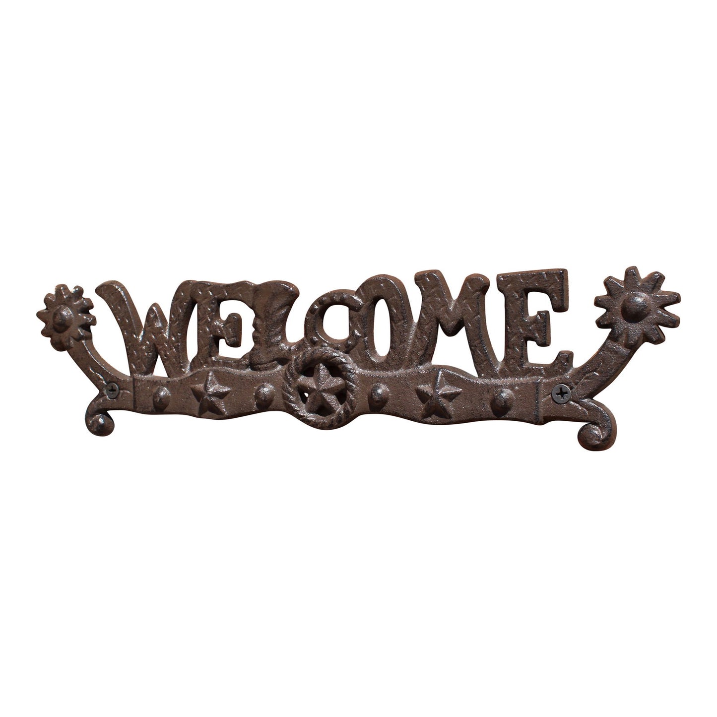 rustic-cast-iron-decorative-welcome-signat Willow and Wine!