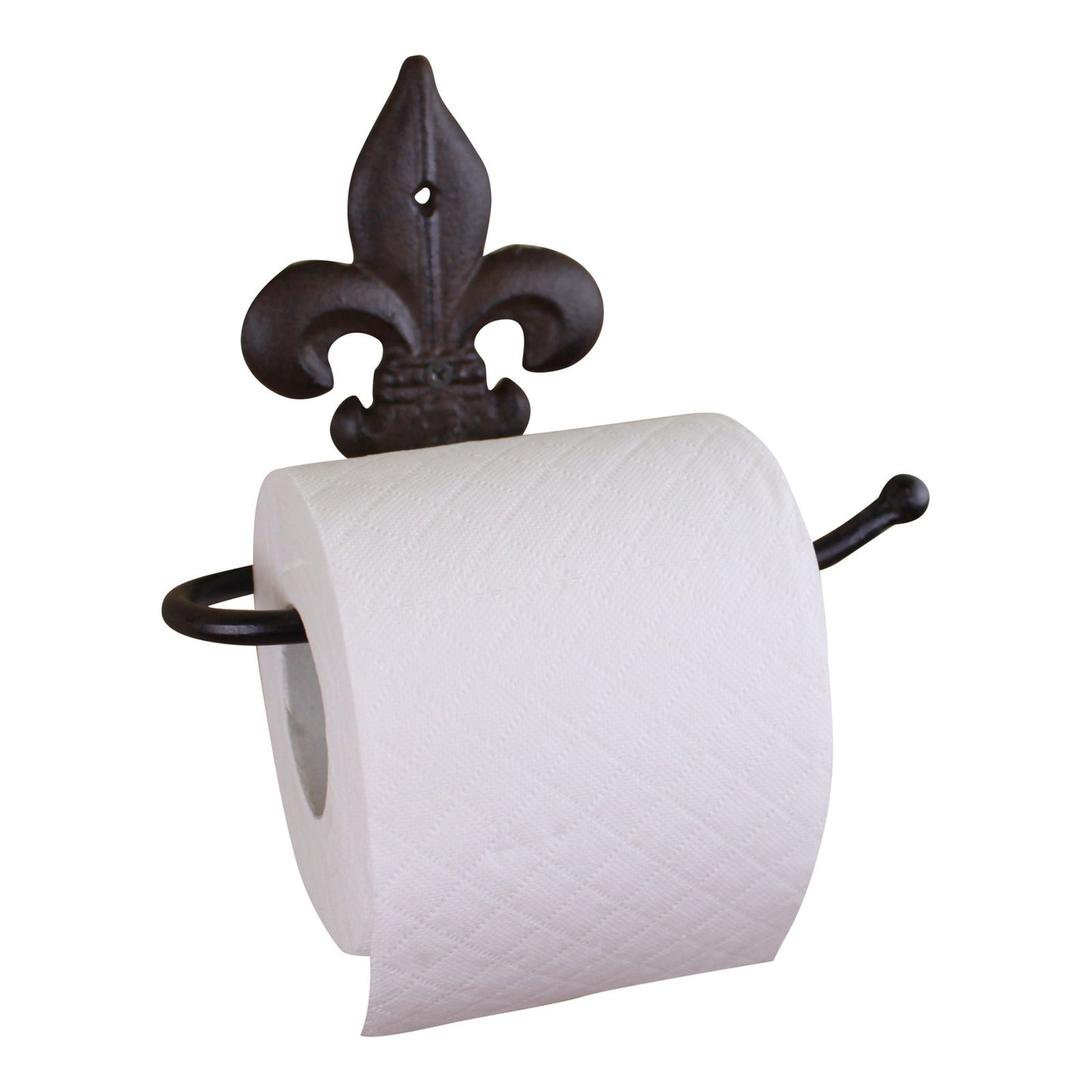 cast-iron-rustic-toilet-roll-holder-fleur-de-lisat Willow and Wine!