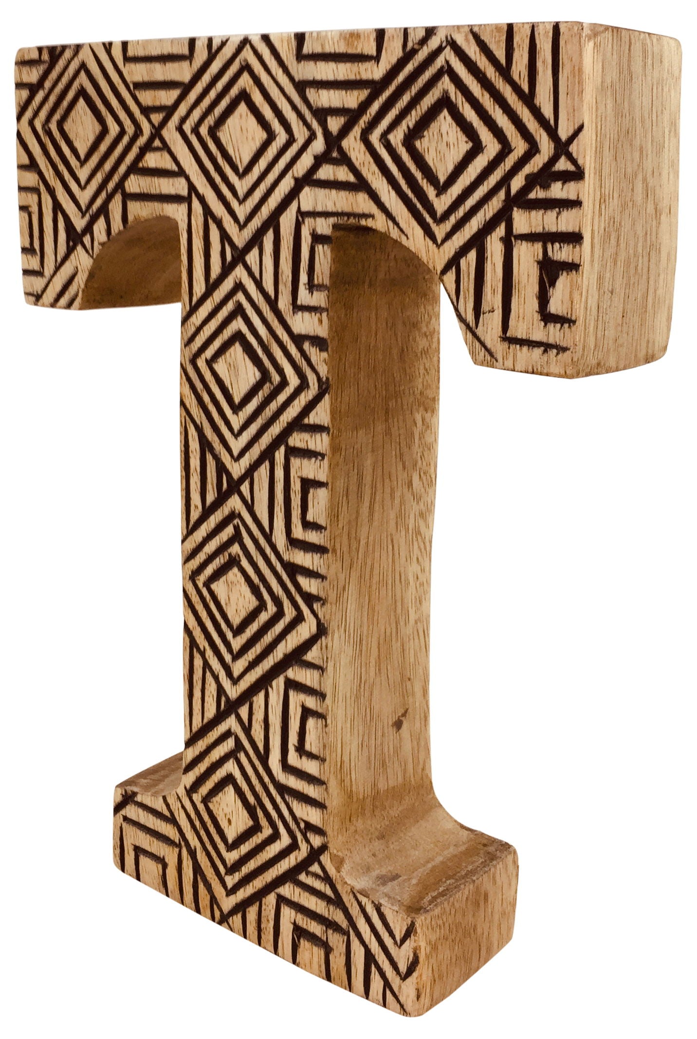 hand-carved-wooden-geometric-letter-tat Willow and Wine!