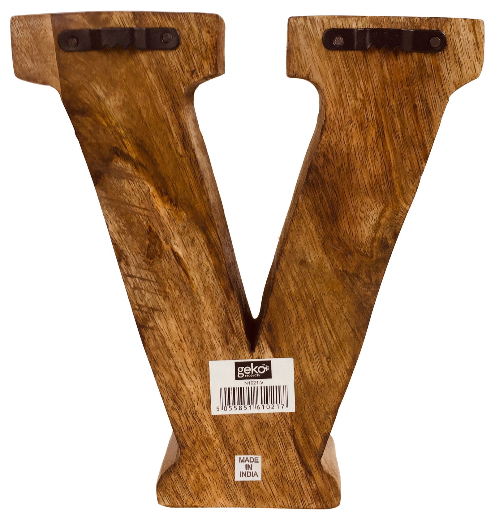 hand-carved-wooden-geometric-letter-vat Willow and Wine!