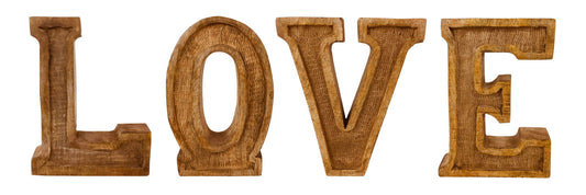 hand-carved-wooden-embossed-letters-loveat Willow and Wine!