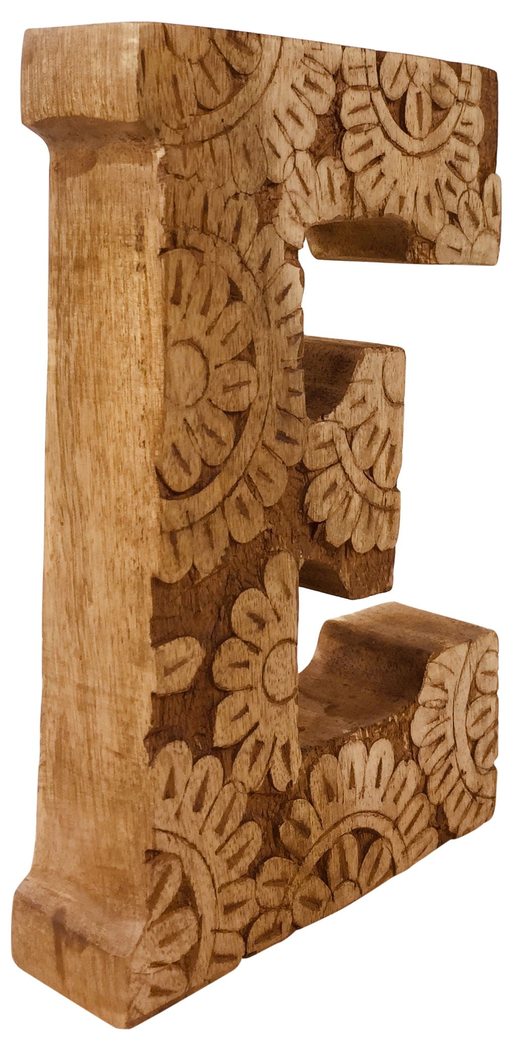 hand-carved-wooden-flower-letter-eat Willow and Wine!