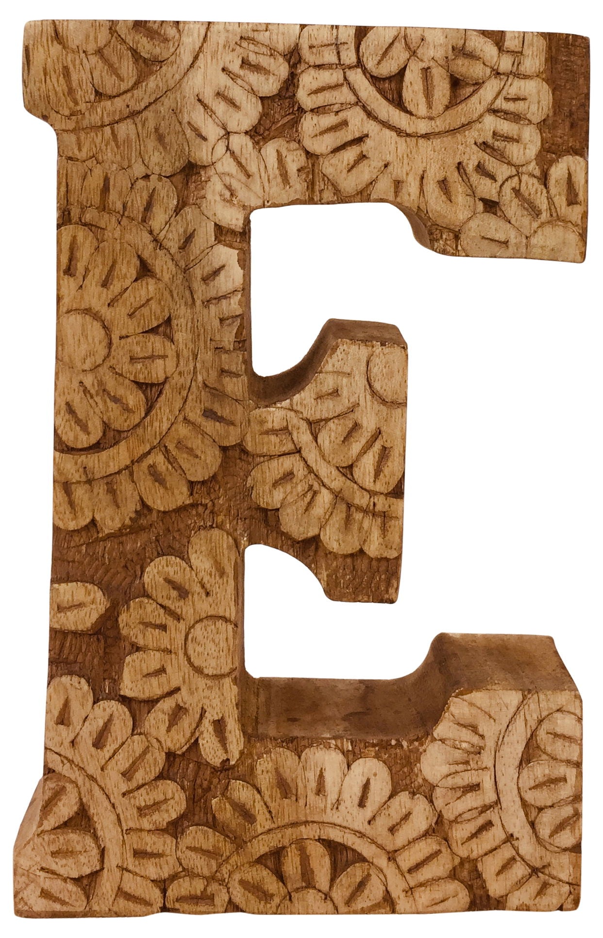 hand-carved-wooden-flower-letter-eat Willow and Wine!