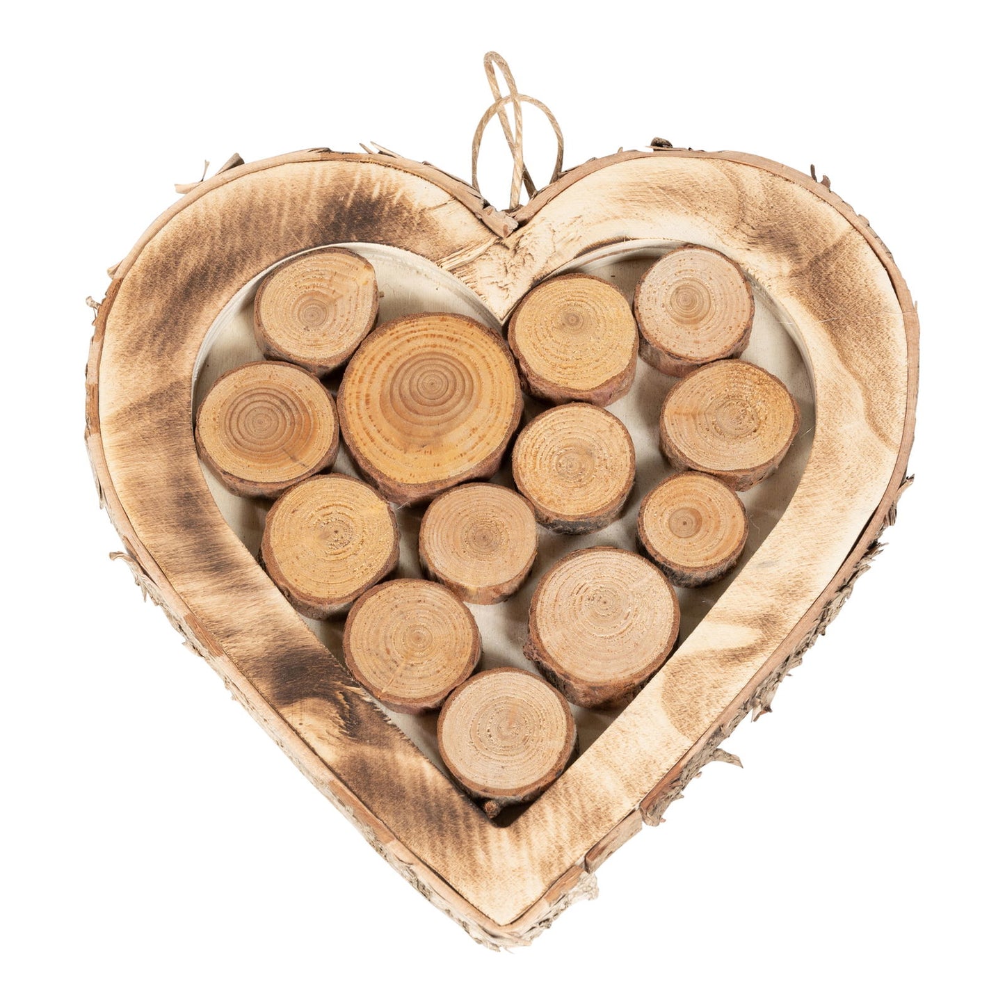 wooden-hanging-heart-with-burnt-effect-28cmat Willow and Wine!