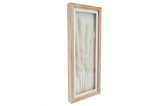 white-pampas-in-rectangular-frame-50cmat Willow and Wine!