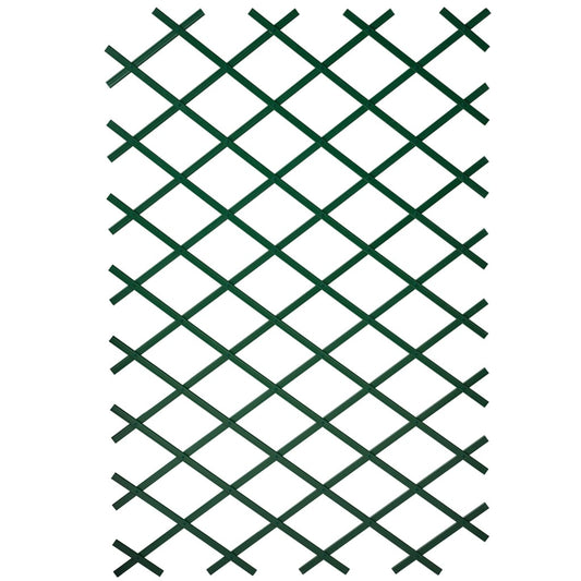 Nature 2 pcs Garden Trellises 100x200 cm PVC Green at Willow and Wine