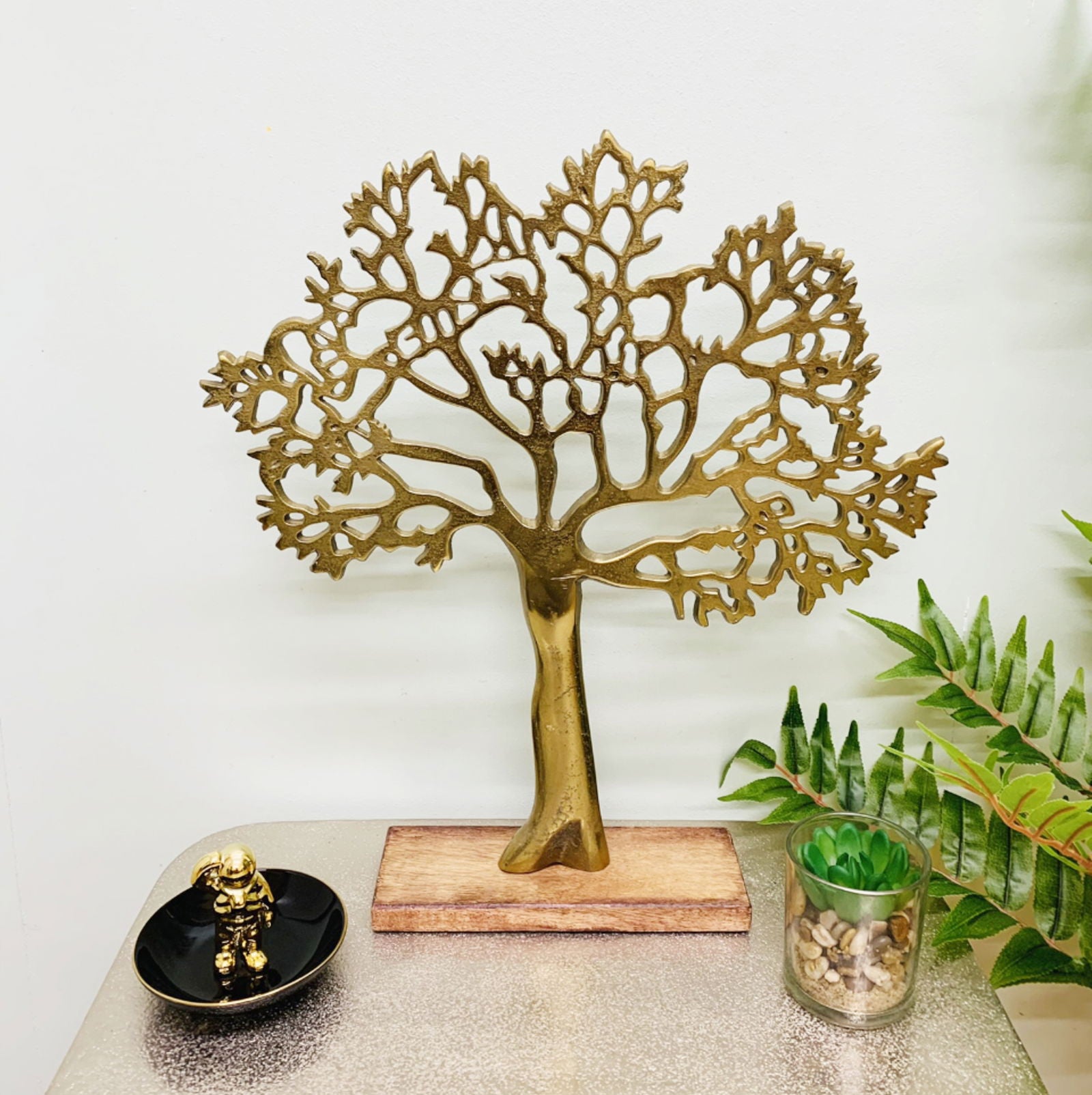 antique-gold-tree-on-wooden-base-largeat Willow and Wine!