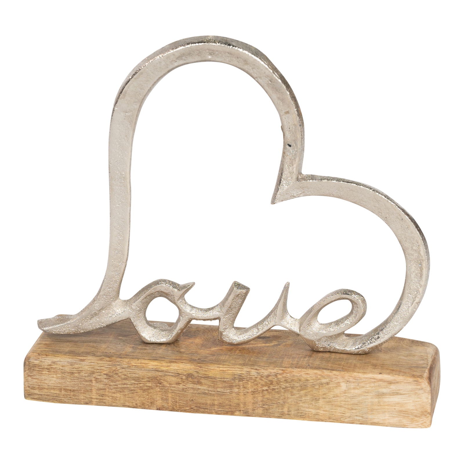 metal-heart-of-love-on-a-wooden-baseat Willow and Wine!