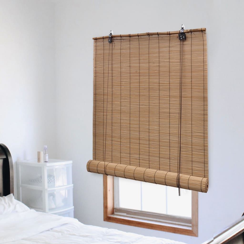 Roller Blind Bamboo 140x220 cm Natural at Willow and Wine