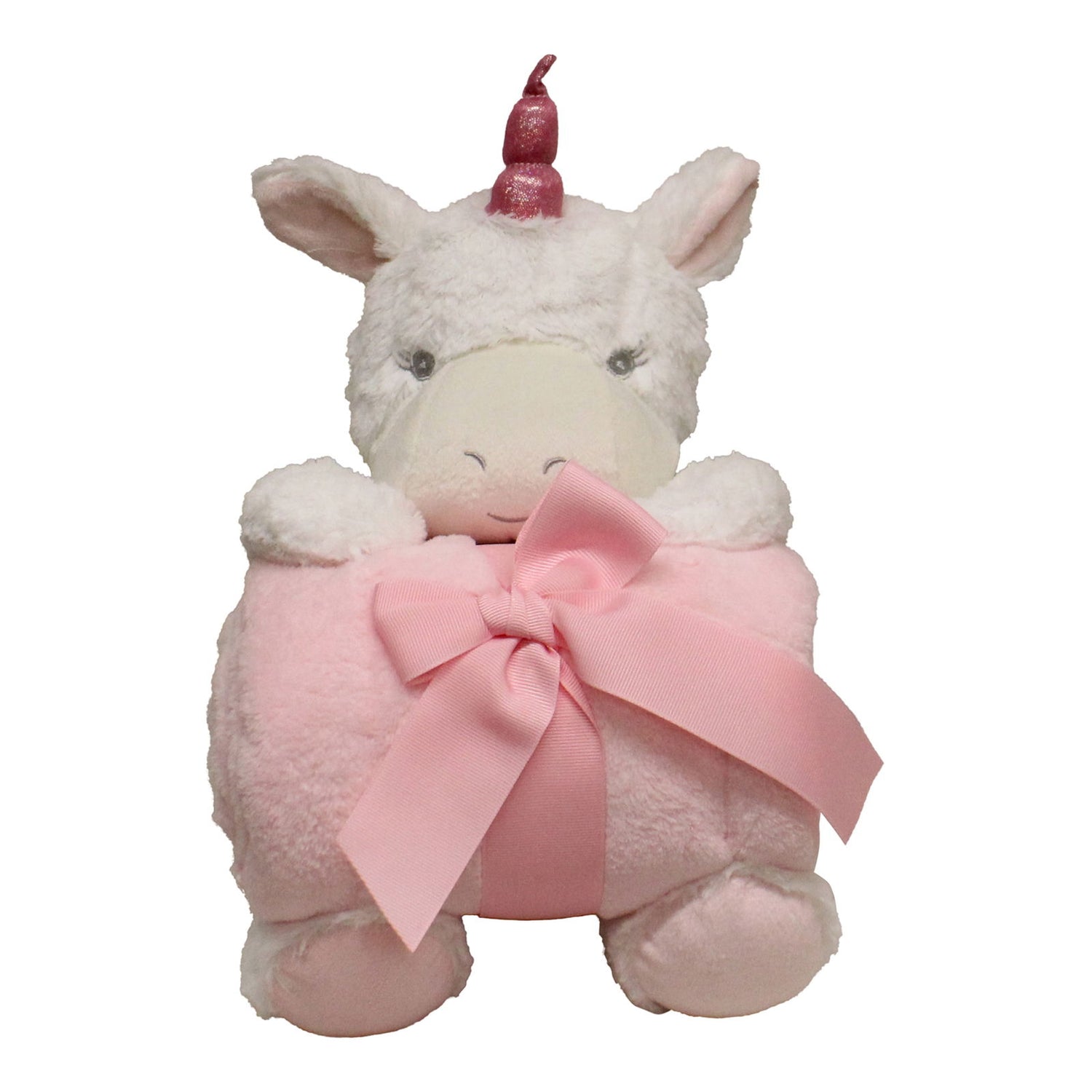 new-baby-white-unicorn-teddy-pink-throwat Willow and Wine!