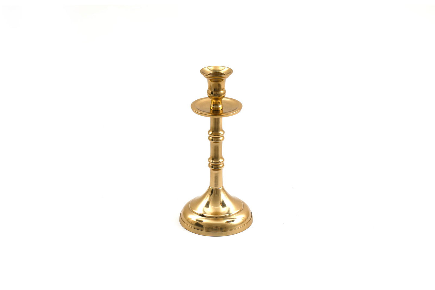 brass-metal-dinner-candlestick-22cmat Willow and Wine!