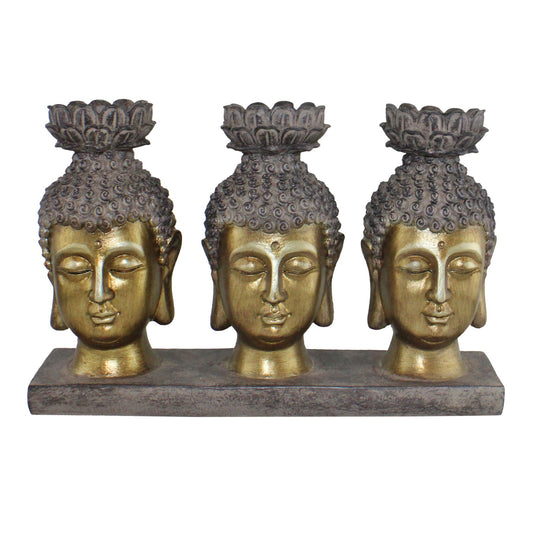 triple-candle-holder-buddha-designat Willow and Wine!