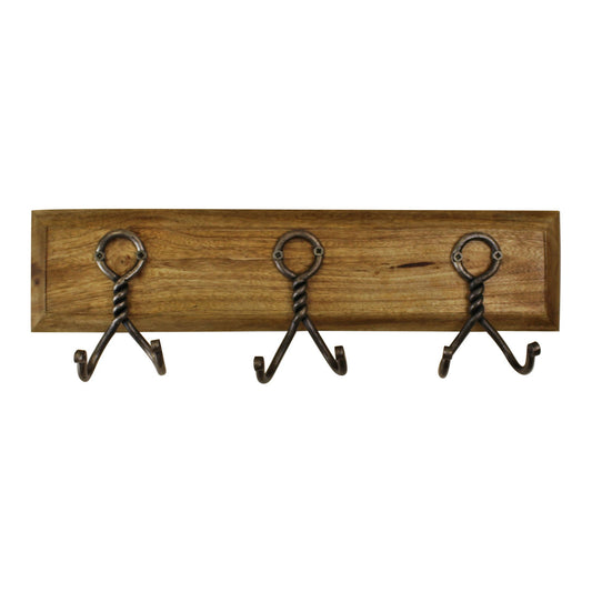 3-piece-double-metal-hooks-on-wooden-baseat Willow and Wine!