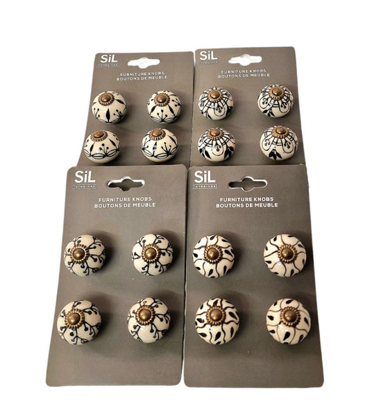 cream-black-drawer-knobs-4-pack-set-of-16at Willow and Wine!