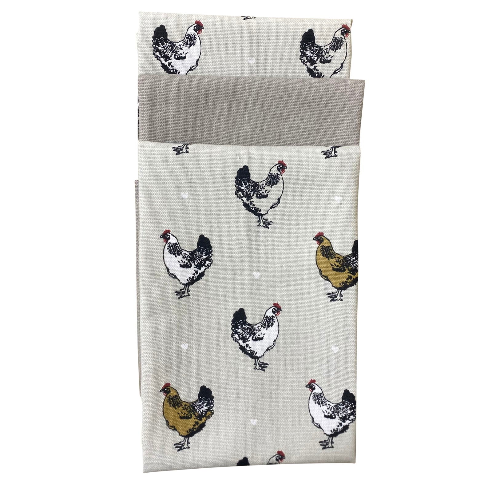 pack-of-three-tea-towels-with-a-chicken-print-designat Willow and Wine!