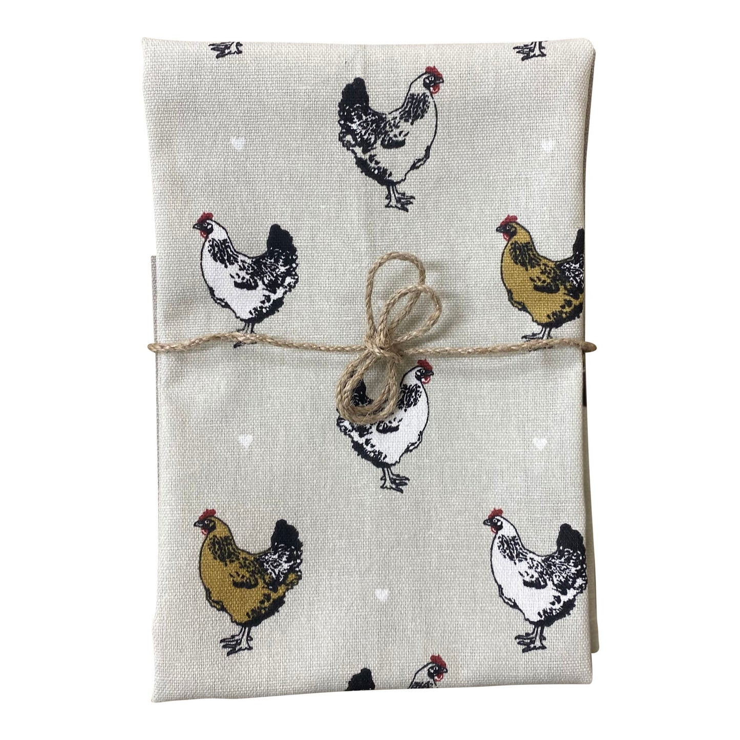 pack-of-three-tea-towels-with-a-chicken-print-designat Willow and Wine!