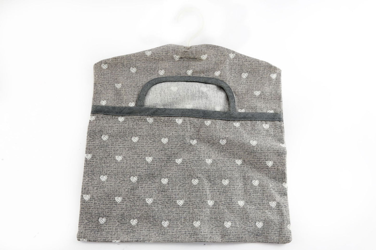 cotton-peg-bag-with-grey-hearts-designat Willow and Wine!