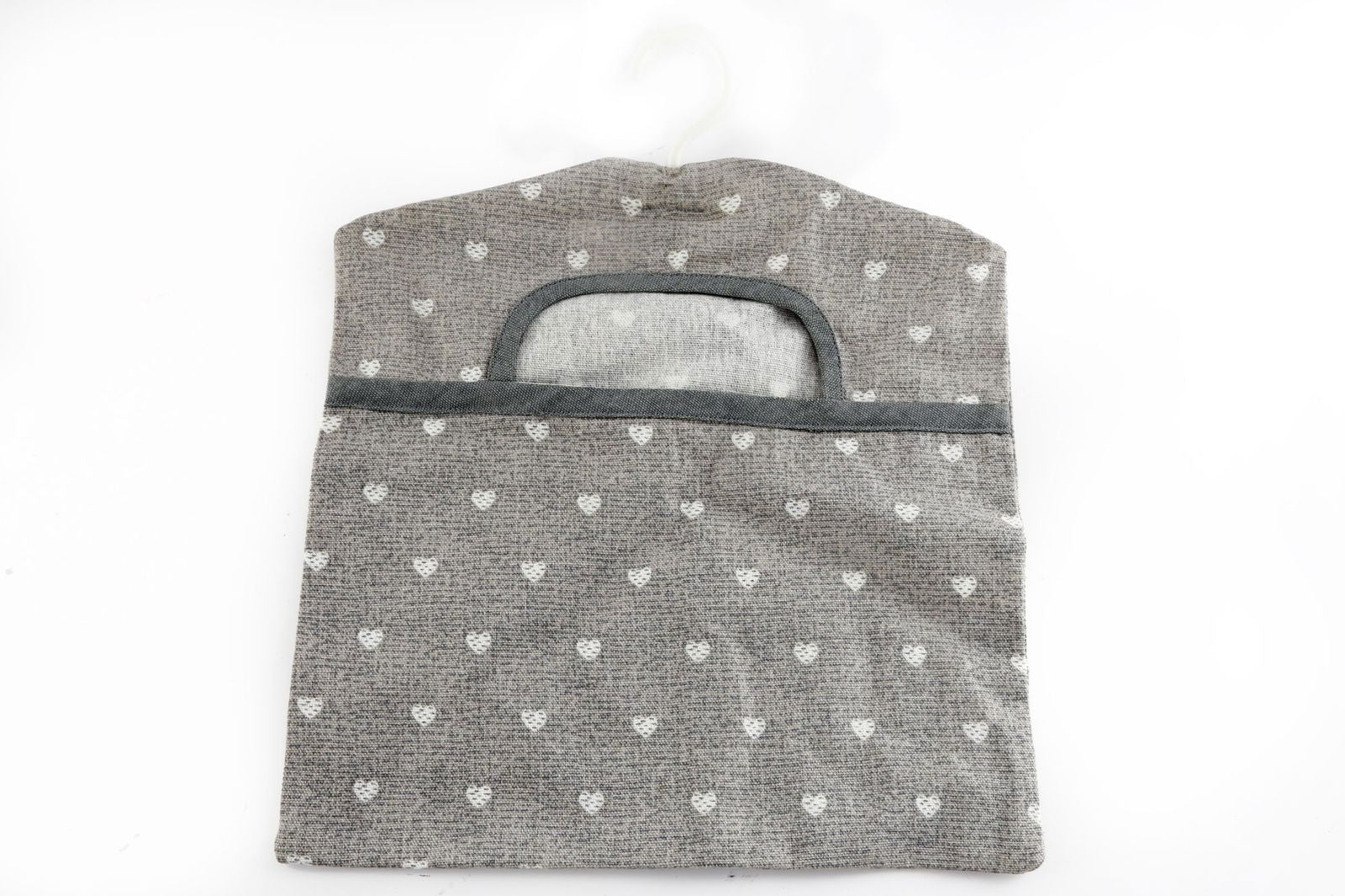 cotton-peg-bag-with-grey-hearts-designat Willow and Wine!