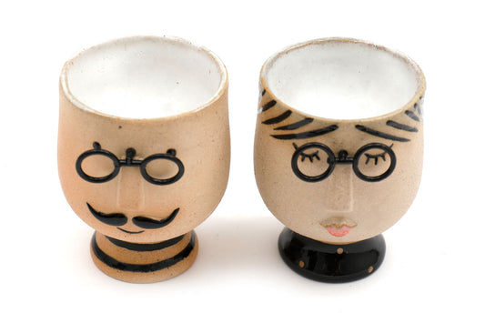 mr-and-mrs-egg-cupsat Willow and Wine!