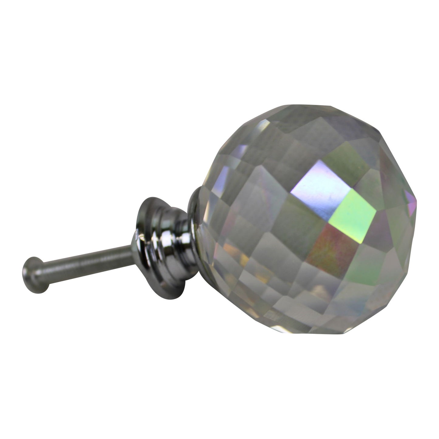 4cm-crystal-effect-doorknobs-spherical-set-of-4at Willow and Wine!