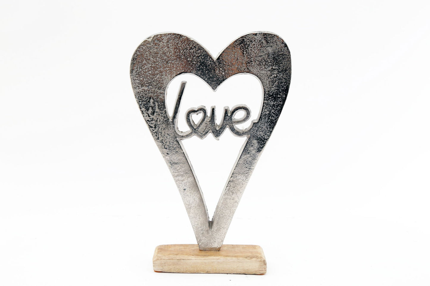 metal-silver-heart-love-on-a-wooden-base-largeat Willow and Wine!