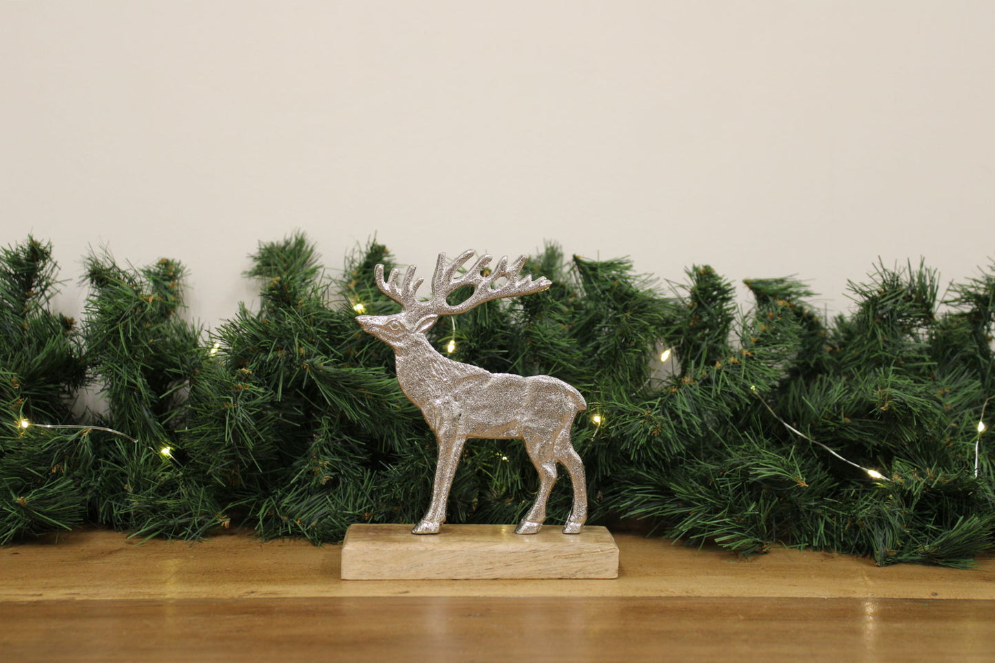 silver-reindeer-on-wood-base-largeat Willow and Wine!