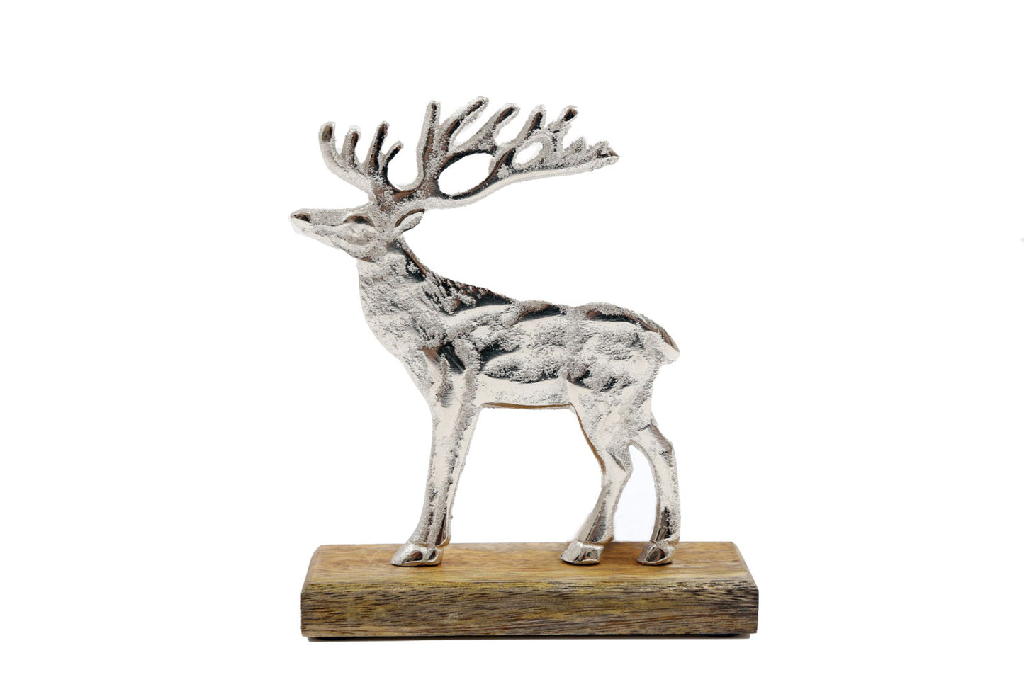 silver-reindeer-on-wood-base-largeat Willow and Wine!